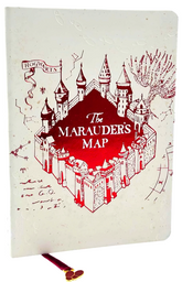 Harry Potter: Marauder's Map Journal With Ribbon Charm
